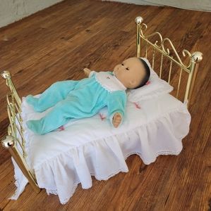 American Girl Samantha Brass Bed